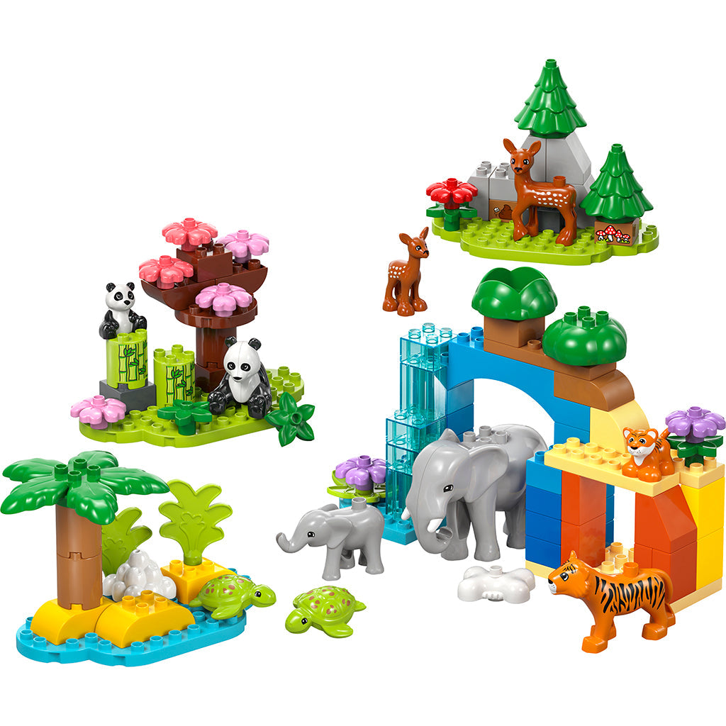 LEGO® DUPLO® Town, 3-i-1 ville dyrefamilier