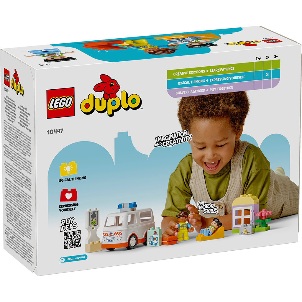 LEGO® DUPLO® Town, Ambulanse og sjåfør