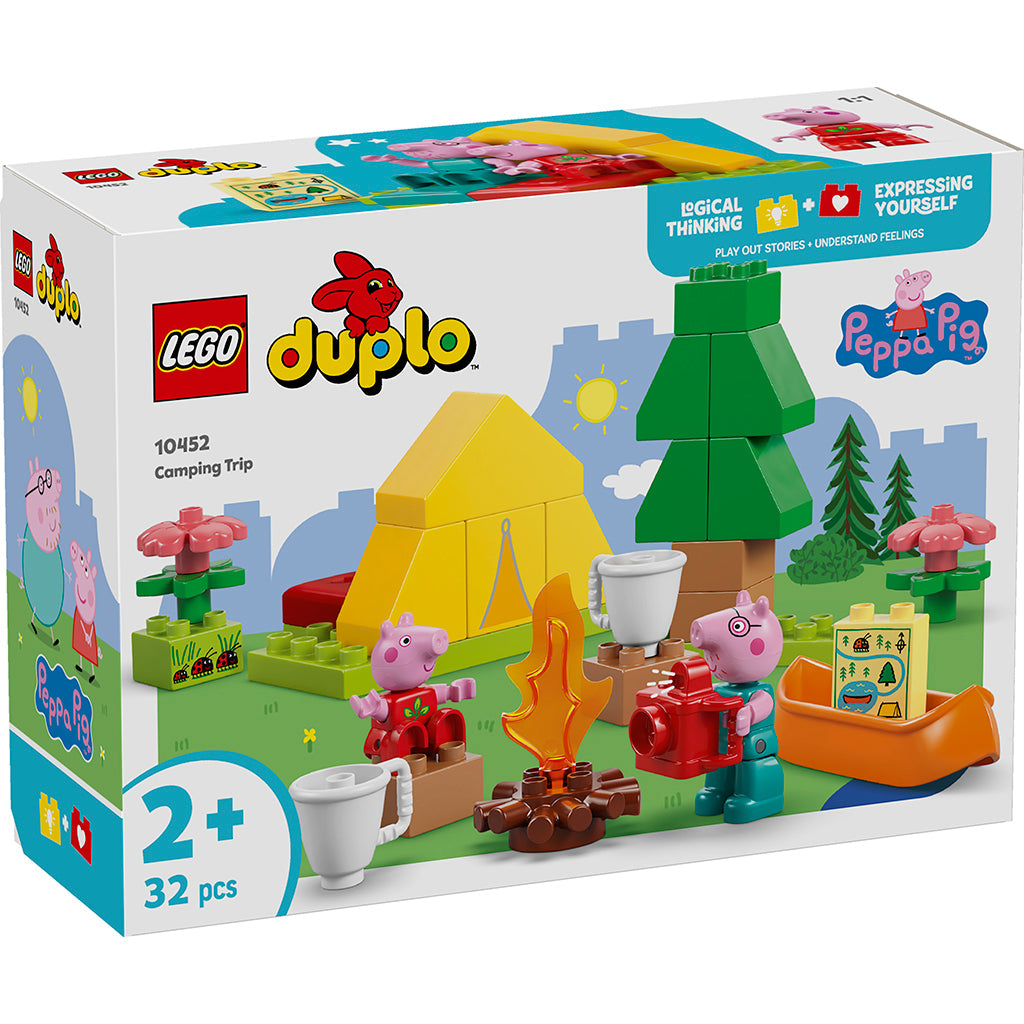 LEGO DUPLO Gurli Gris Campingtur sæt i kassen