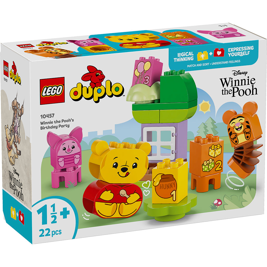 LEGO DUPLO Disney Peter Plys fødselsdagsfest legesæt æske