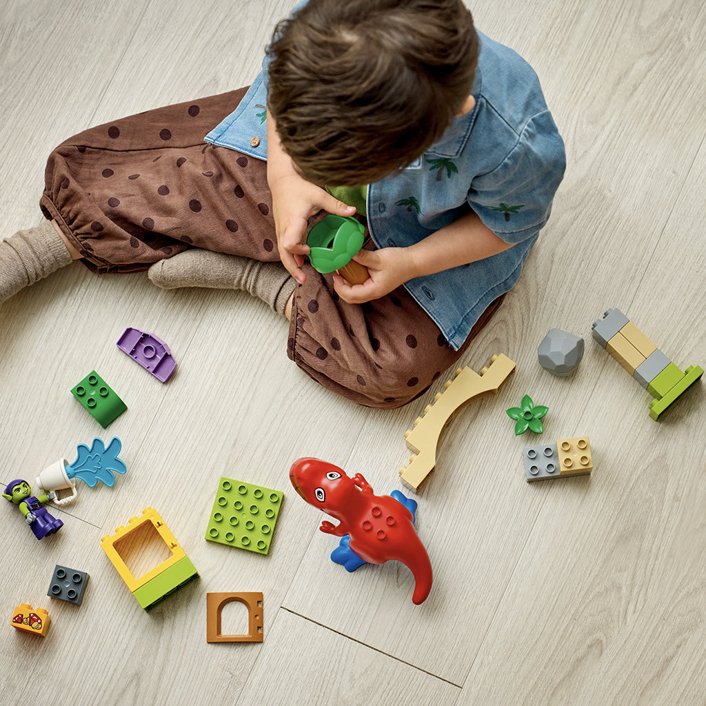 LEGO® DUPLO® │Marvel Spidey-Rex-dinosaur mot Green Goblin