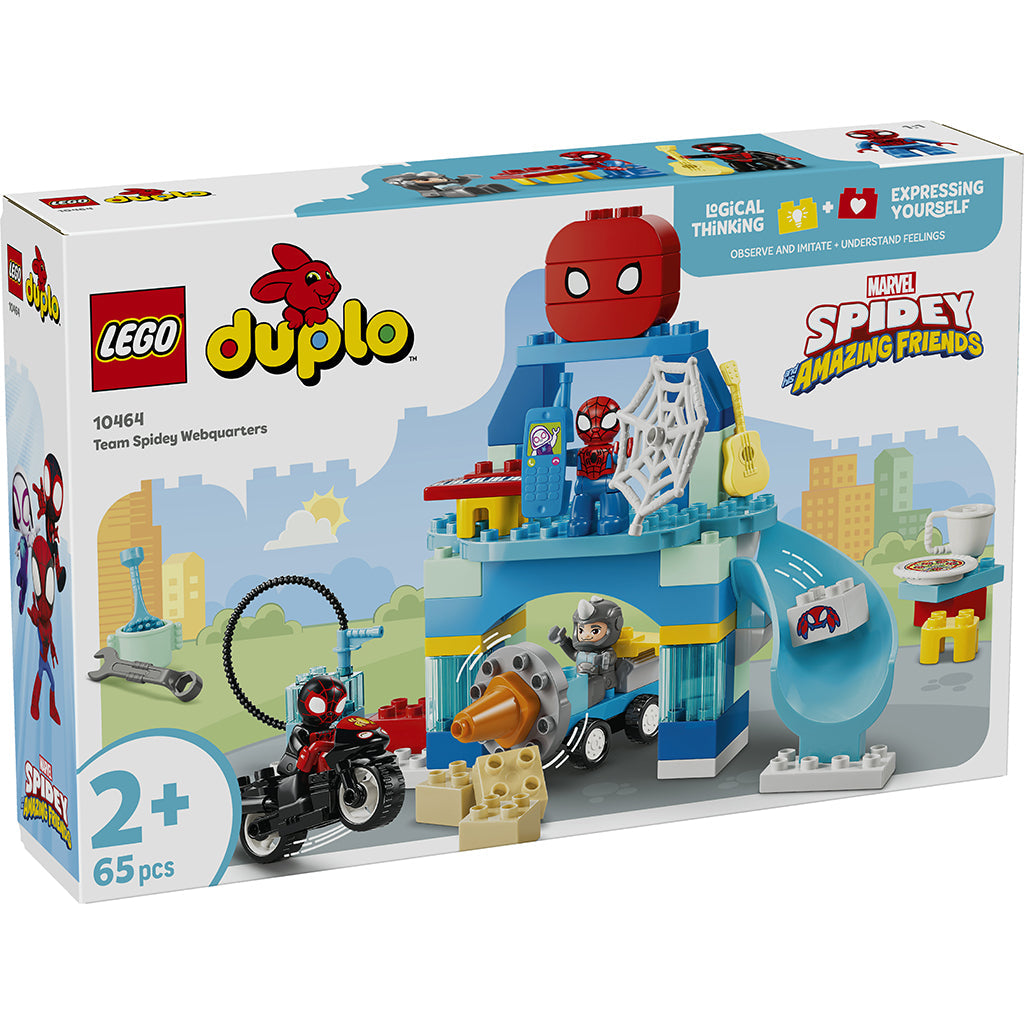 LEGO® DUPLO® Marvel Team Spideys hovedkvarter