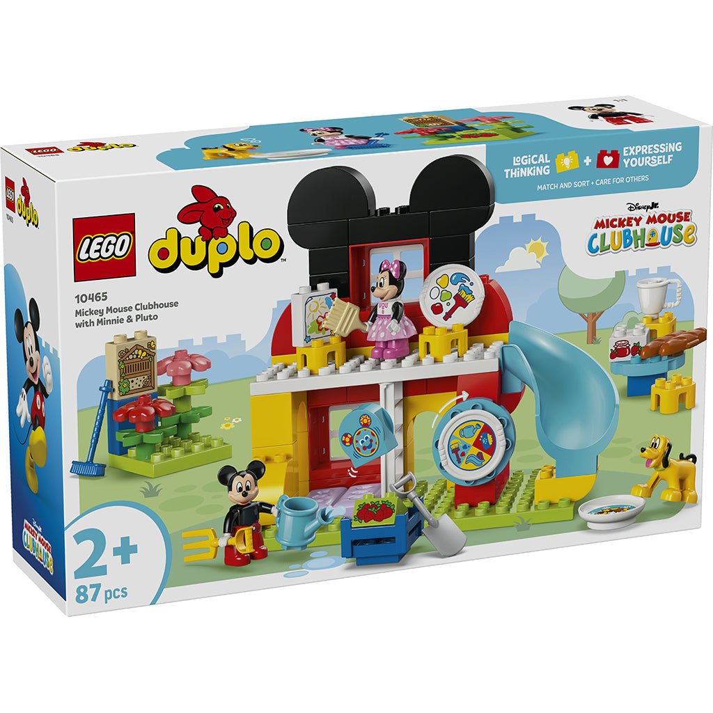 LEGO® DUPLO® │Disney Mickeys klubhus med Minnie og Pluto