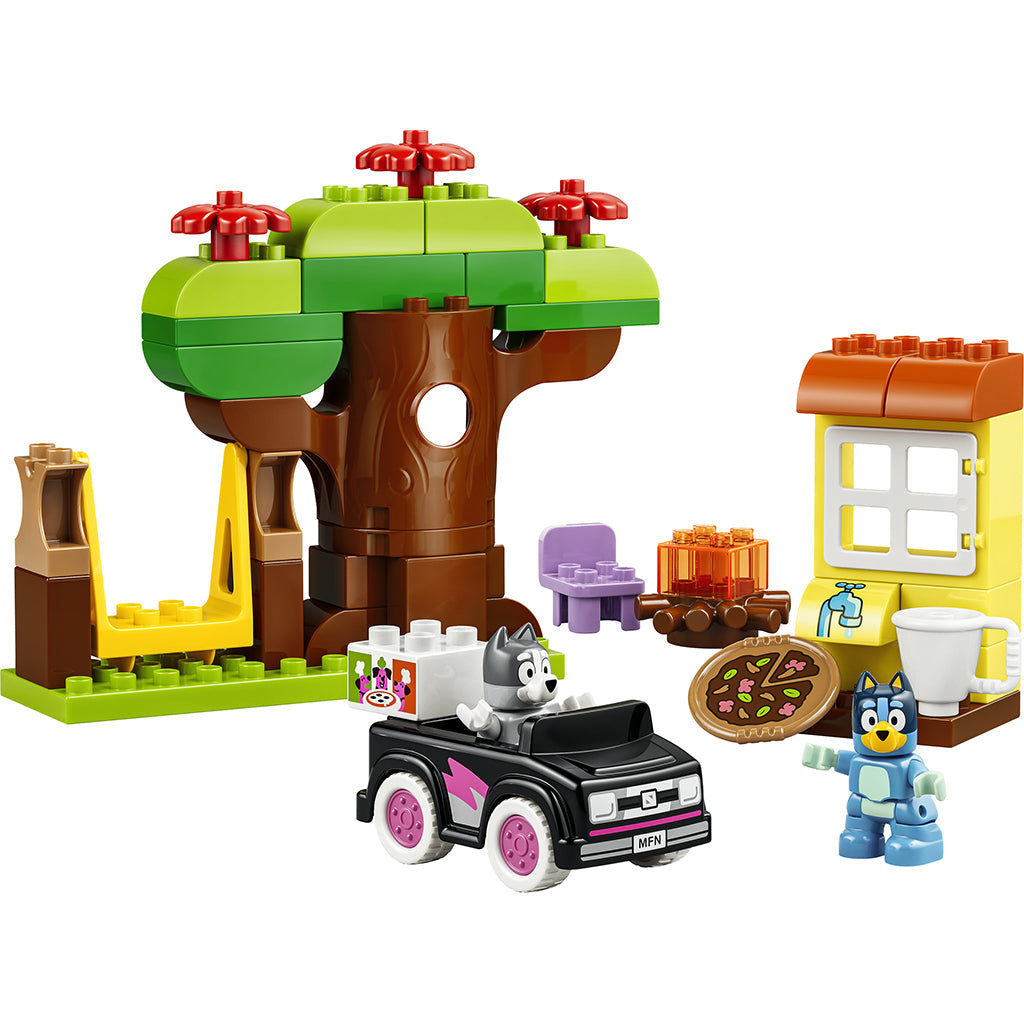 LEGO® DUPLO® Bluey Pizza-piger med Muffin og Bluey