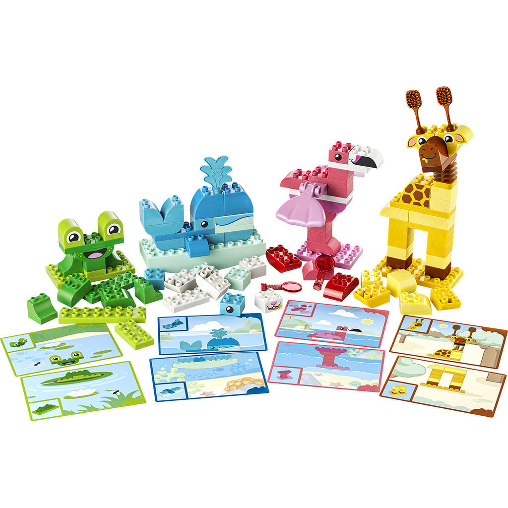 LEGO® DUPLO® Dyrebyggespill Læringsleketøy