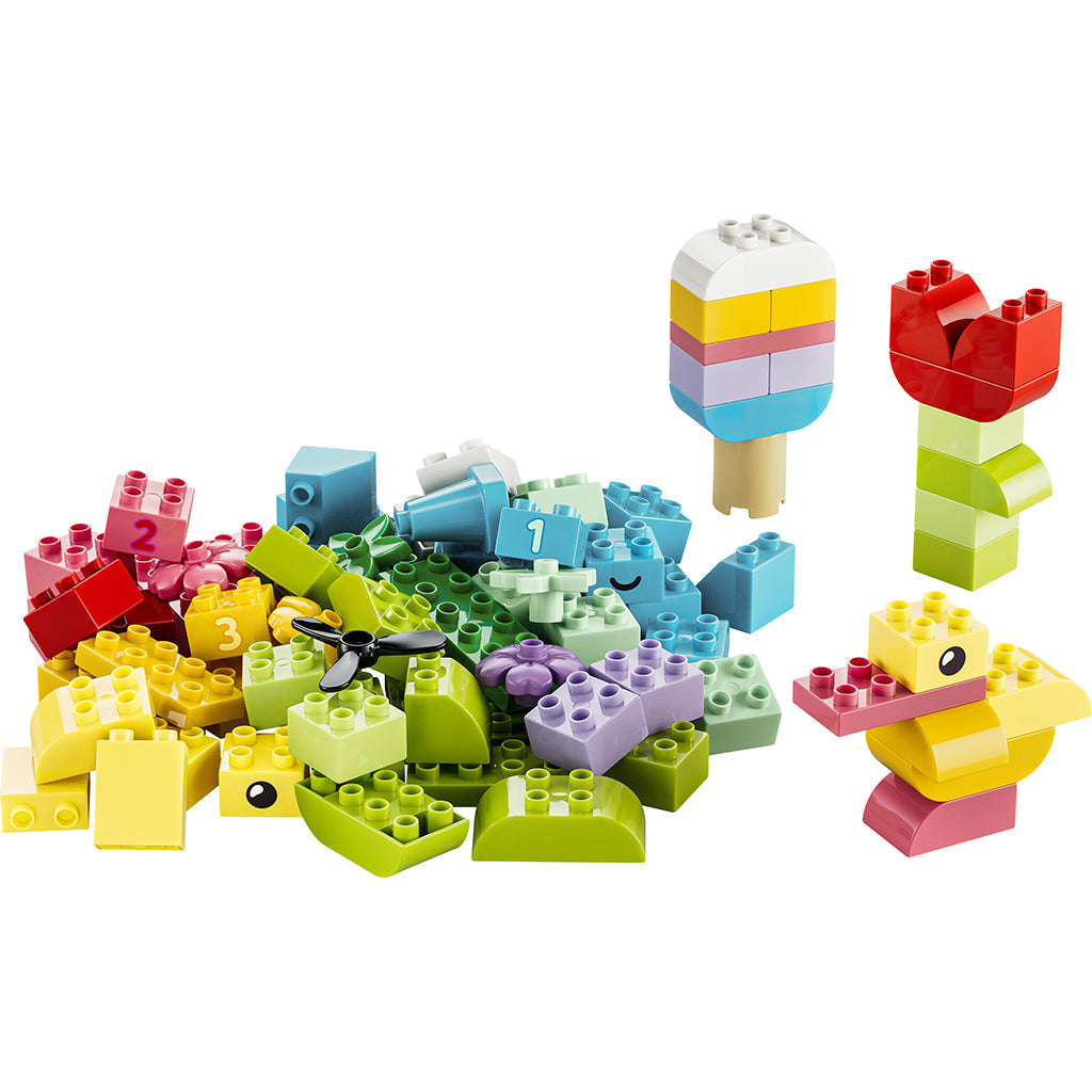 LEGO® DUPLO® Classic Fargerik kreativ eske