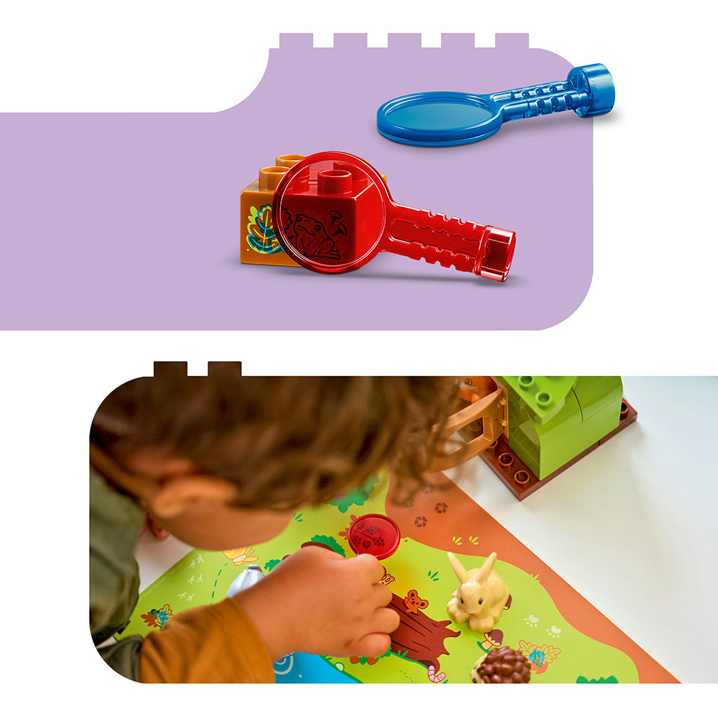 LEGO® DUPLO® Opplevelsesskog med ville dyr