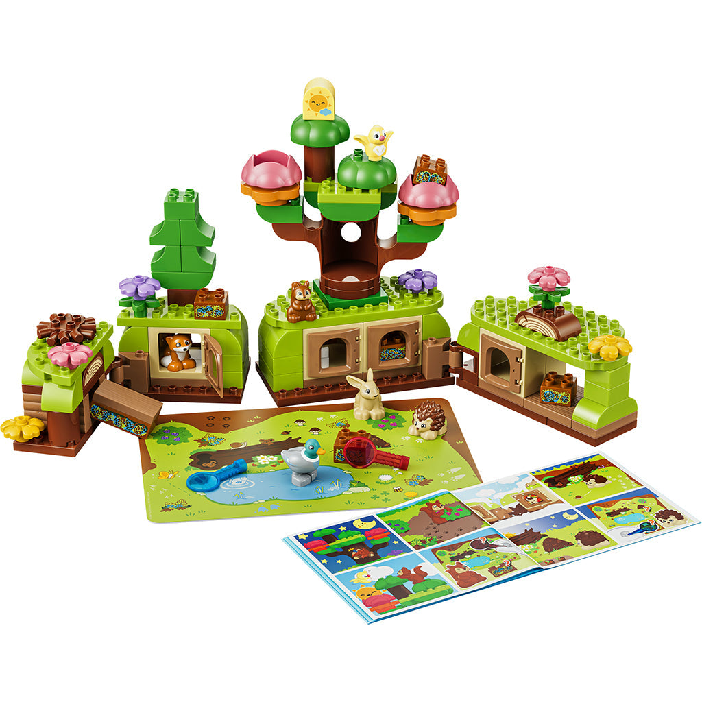 LEGO® DUPLO® Opplevelsesskog med ville dyr