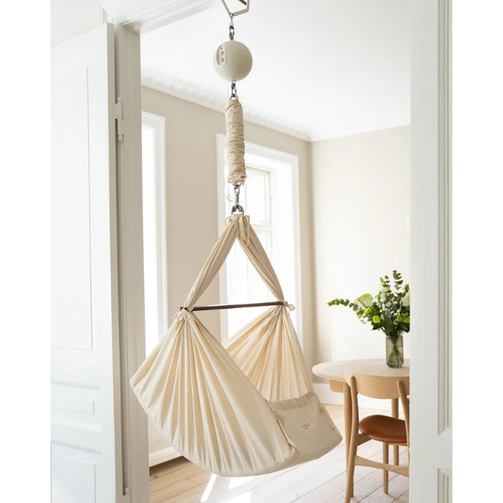 Moonboon Essential Bundle, Slyngevugge med motor Connect - Nature
