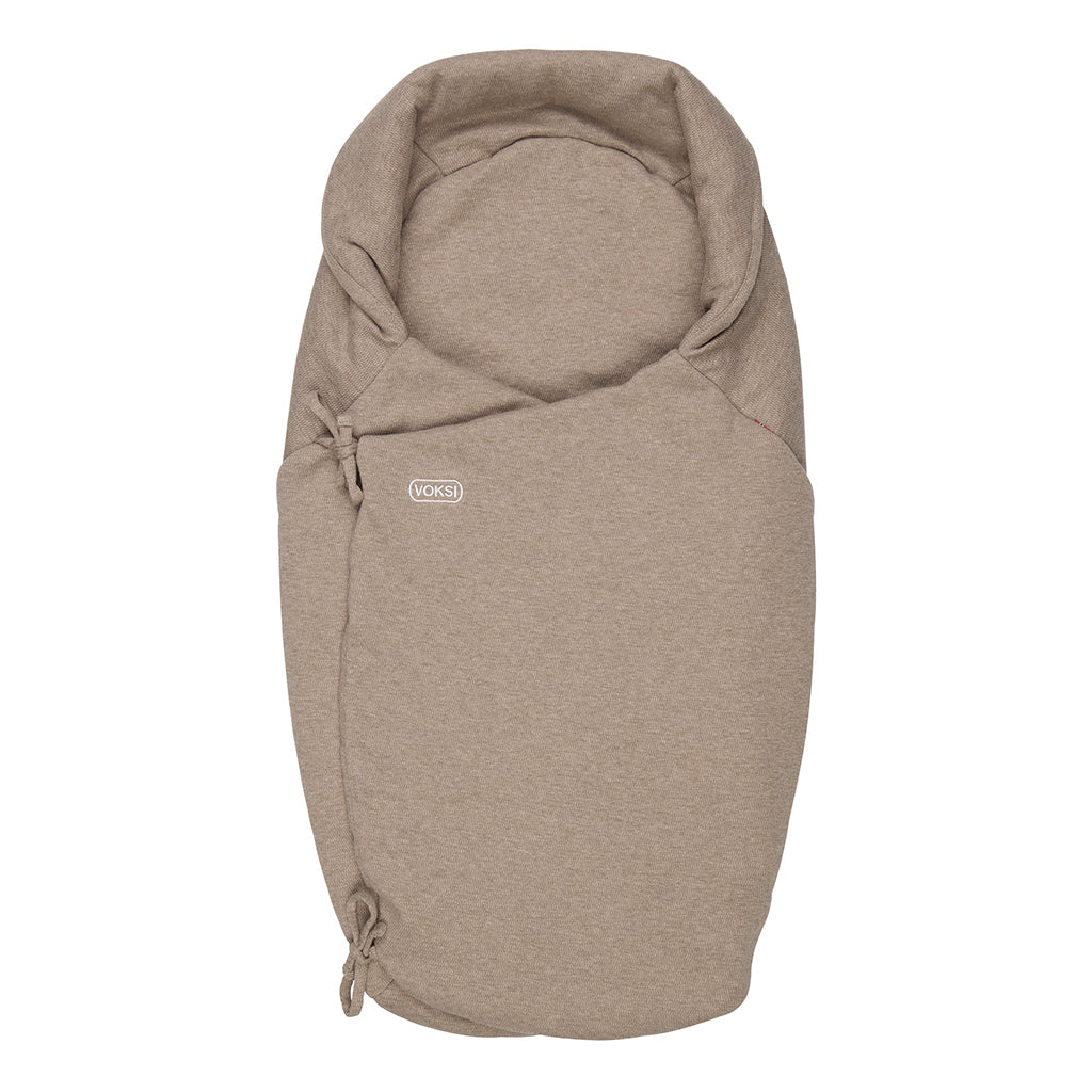 Voksi® Wool Wrap, baby uldsvøb - Walnut