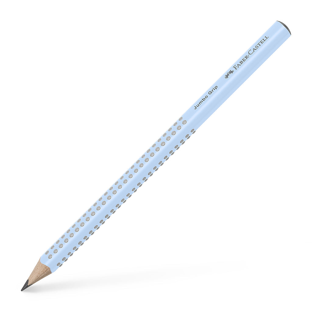 Faber-Castell Jumbo Grip blyant B, Sky blue