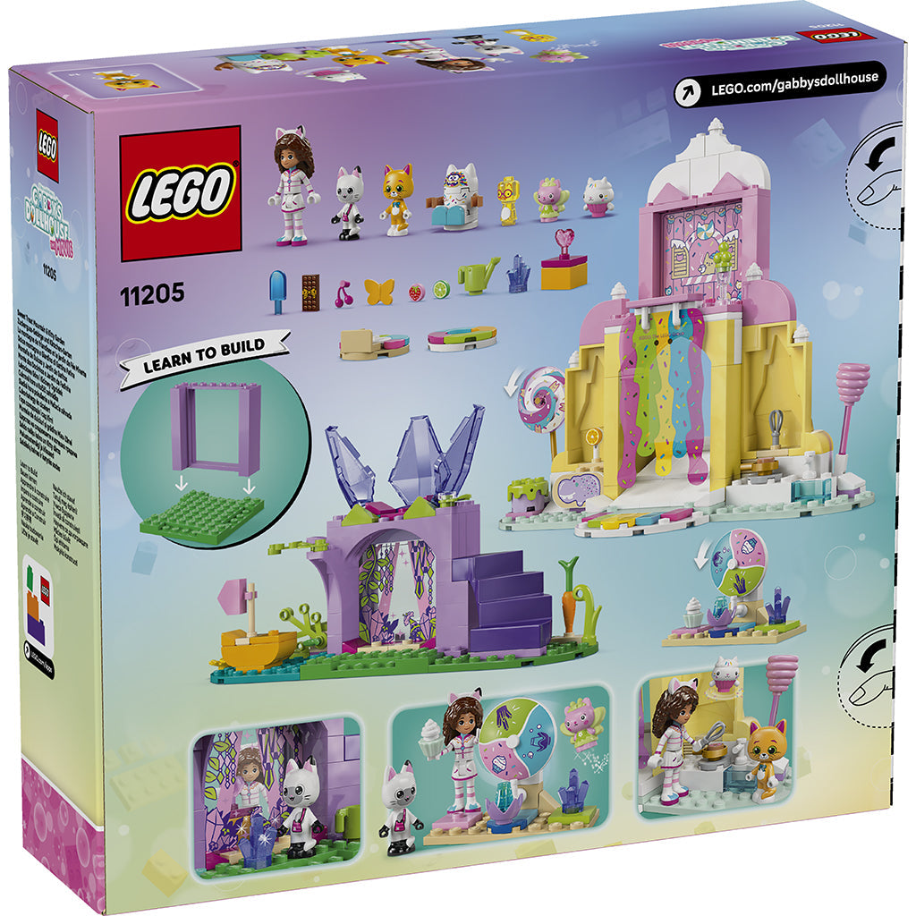 LEGO® Gabby’s Dollhouse, Gane-guf-fjellet og Kattehagen