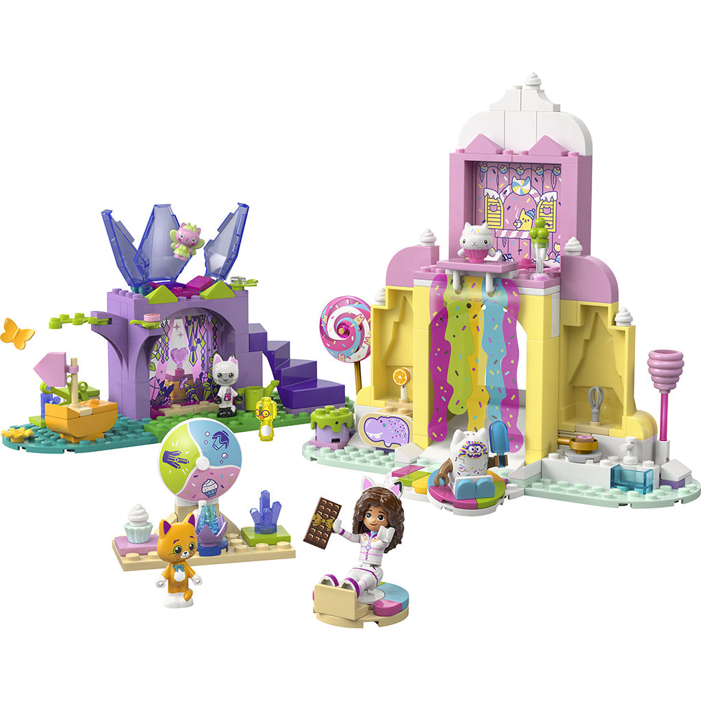 LEGO® Gabby’s Dollhouse, Gane-guf-fjellet og Kattehagen