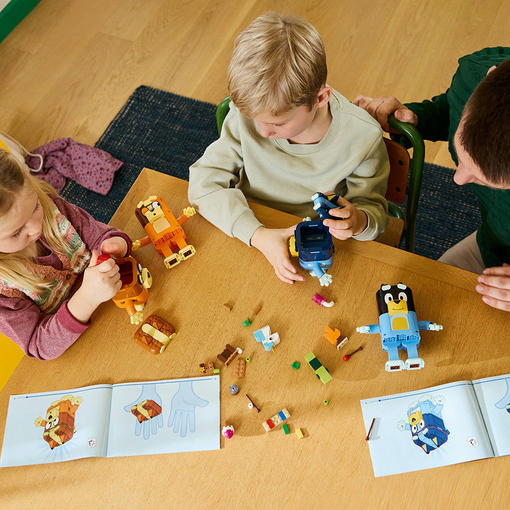 LEGO® Bluey Klossebygd Bluey-familie