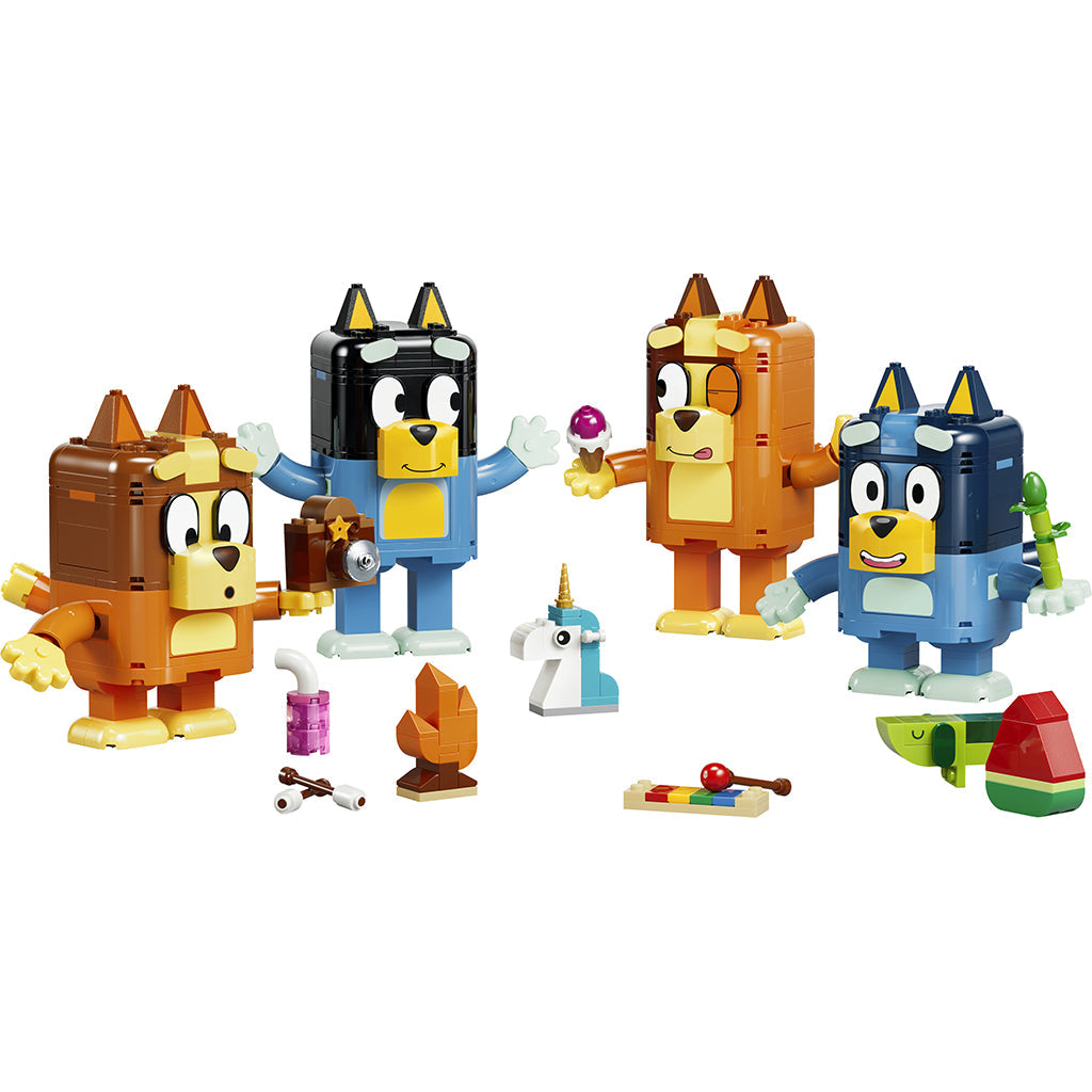LEGO® Bluey Klossebygd Bluey-familie