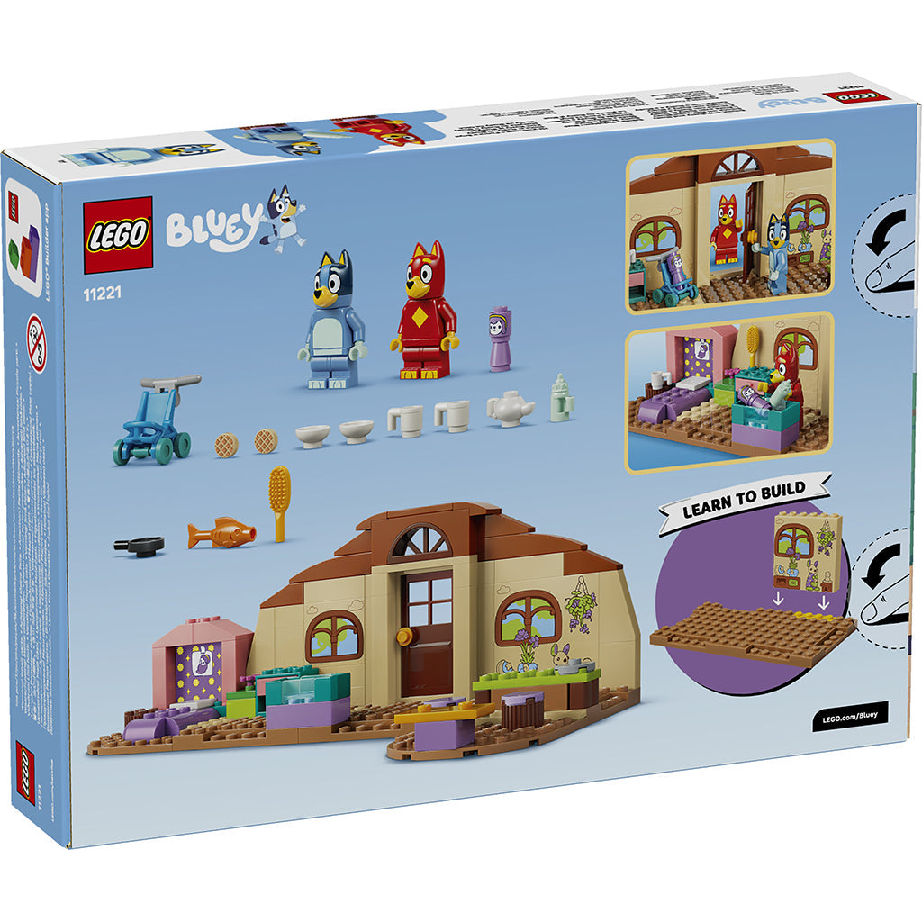 LEGO® Bluey Skole med Rusty og Bluey