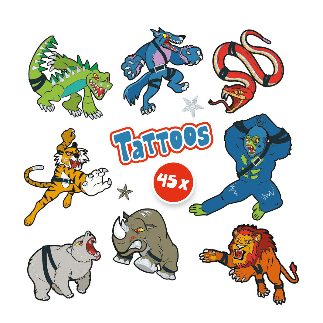 SES Creative Tatoveringer, Dyrekrigere