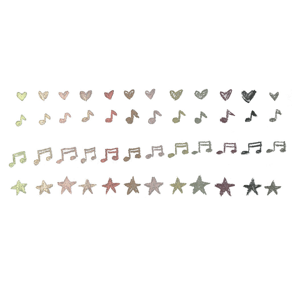 Faber-Castell, Black Edition, 12 stk fargeblyanter - Skintones