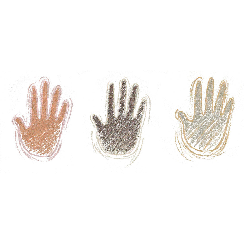 Faber-Castell, Black Edition, 12 stk fargeblyanter - Skintones