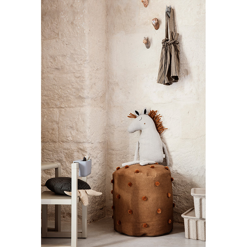 ferm Living håndlaget knagg, Wild life - Løve