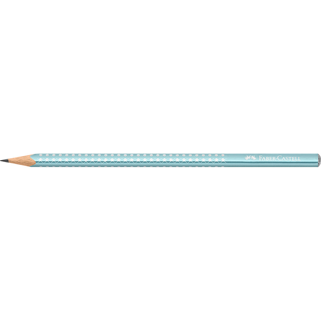Faber-Castell Sparkle blyant med glitter, Ocean metallic