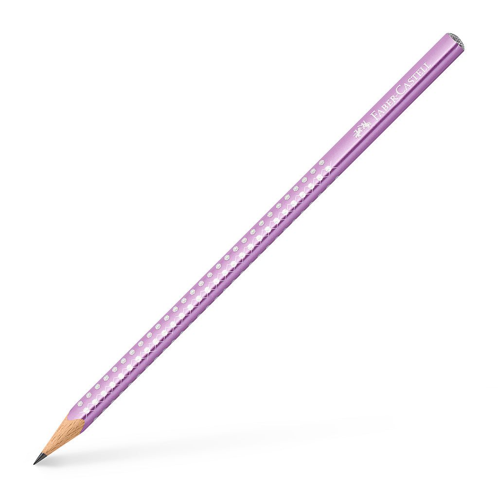 Faber Castell Sparkle blyant med glitter violet metallic