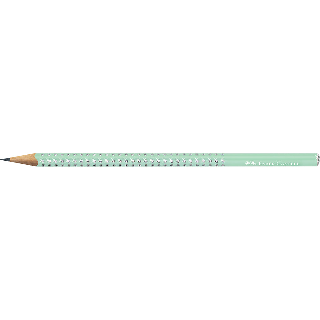 Faber-Castell, Glimmer blyant B – Jelly Mint