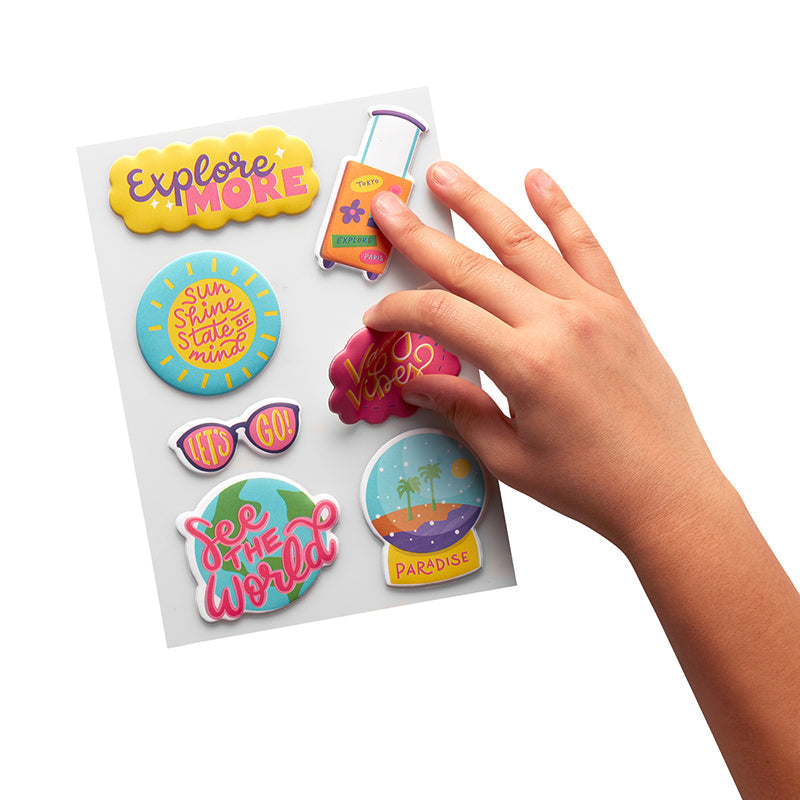 Ooly Klistremerker, Wanderlust - Over 200 stk.