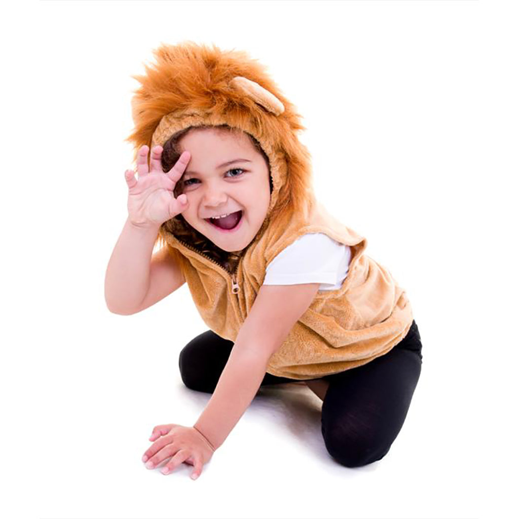 Pretend to Bee kostyme, Dyrekostyme, løvevest - 3-7 år