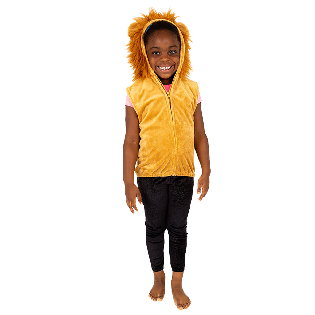 Pretend to Bee kostyme, Dyrekostyme, løvevest - 3-7 år