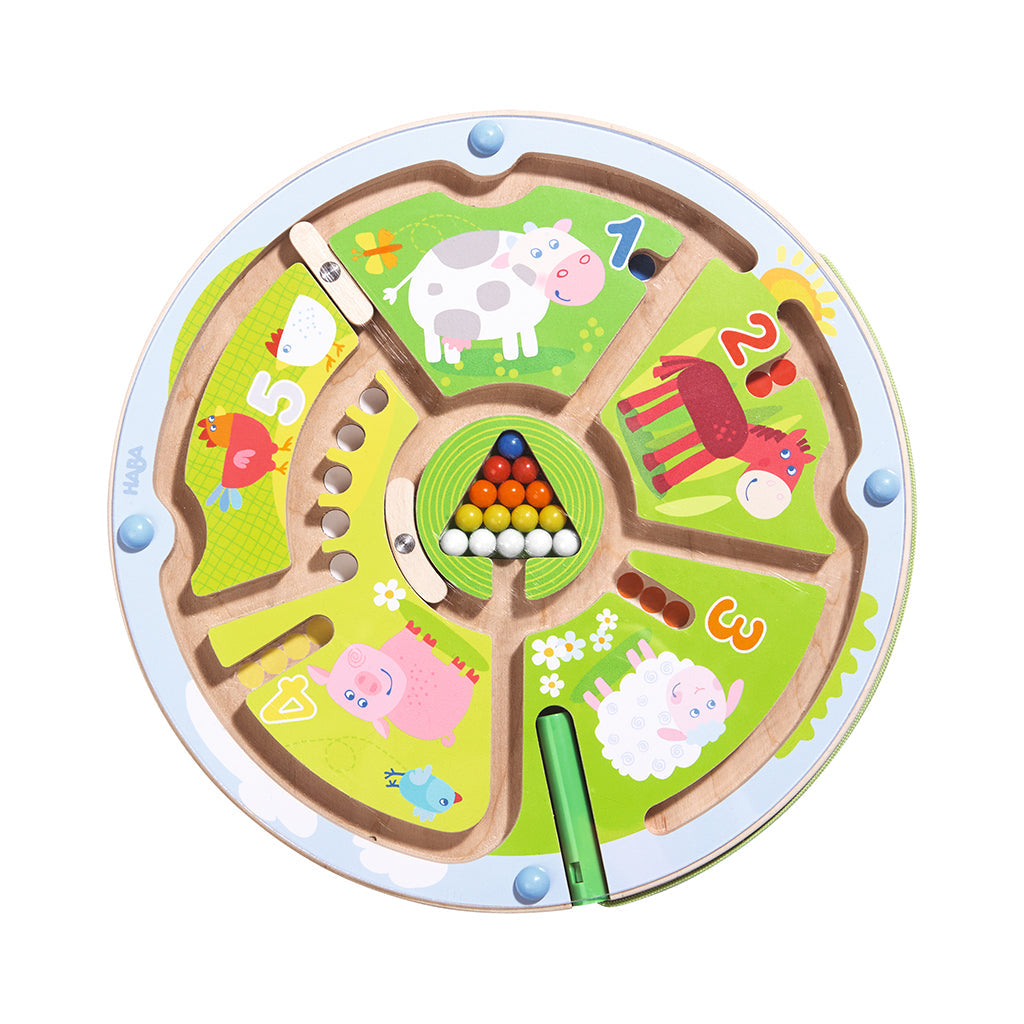 Haba Magnetisk labyrintbane, Tal