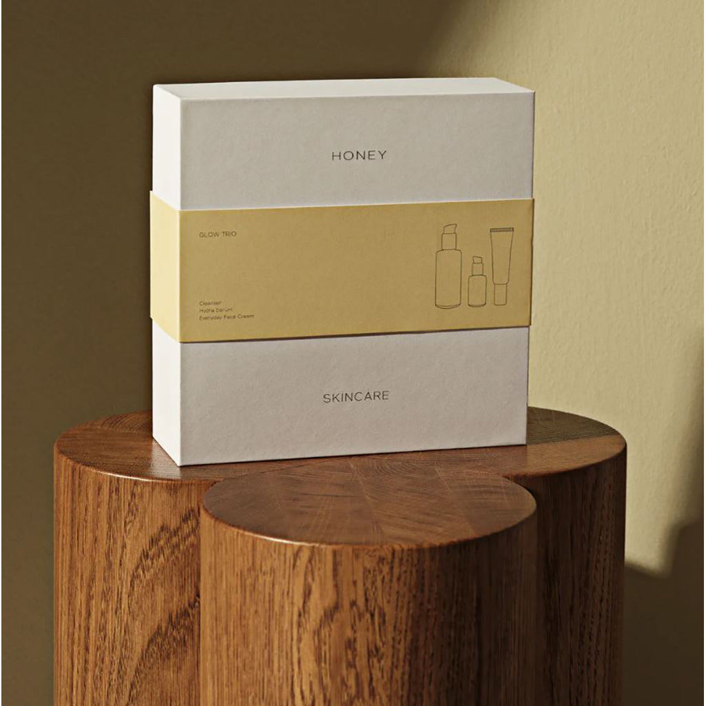 Honey Glow Trio gaveeske, Luksus til ansiktet