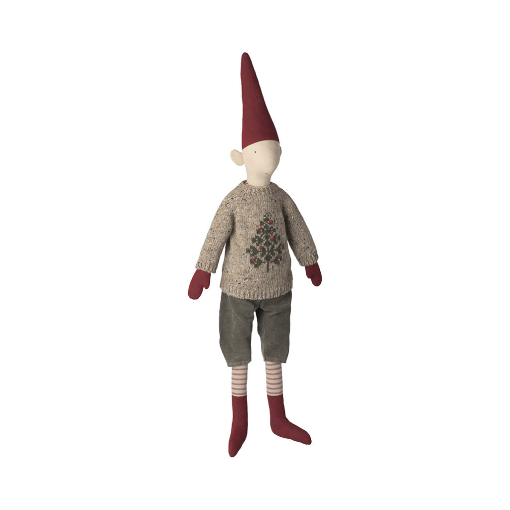 Maileg Nisse, Str. 6, Gutt - Strikket genser