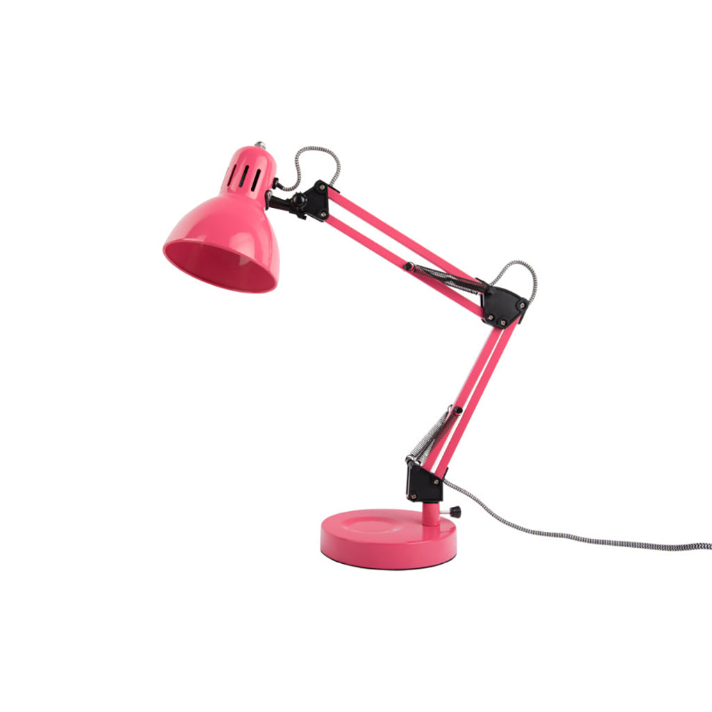 Leitmotiv Funky Hobby bordlampe i metall, Bright pink