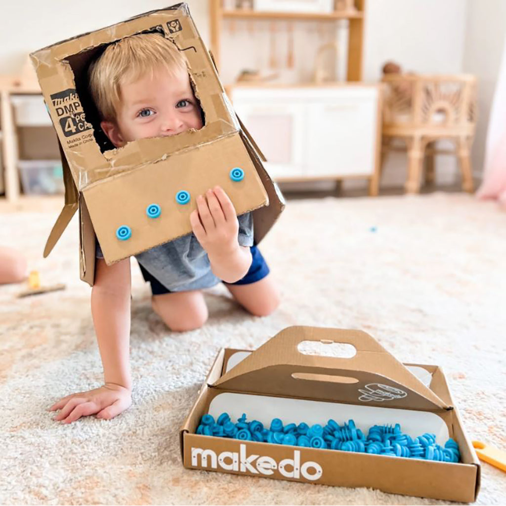 Makedo, Discover, Kreativt verktøy og tilbehør til bygg-selv i papp
