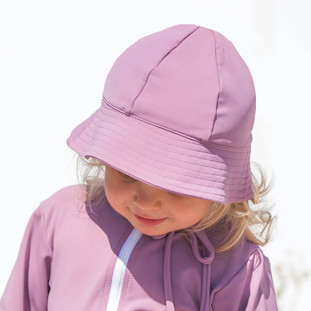 Petit Crabe UV solhatt, Frey, Heather - 0-8 år