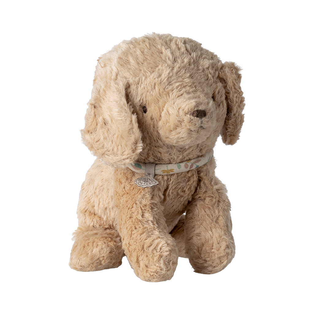 Maileg Plysj hundevalp, Lys rosa