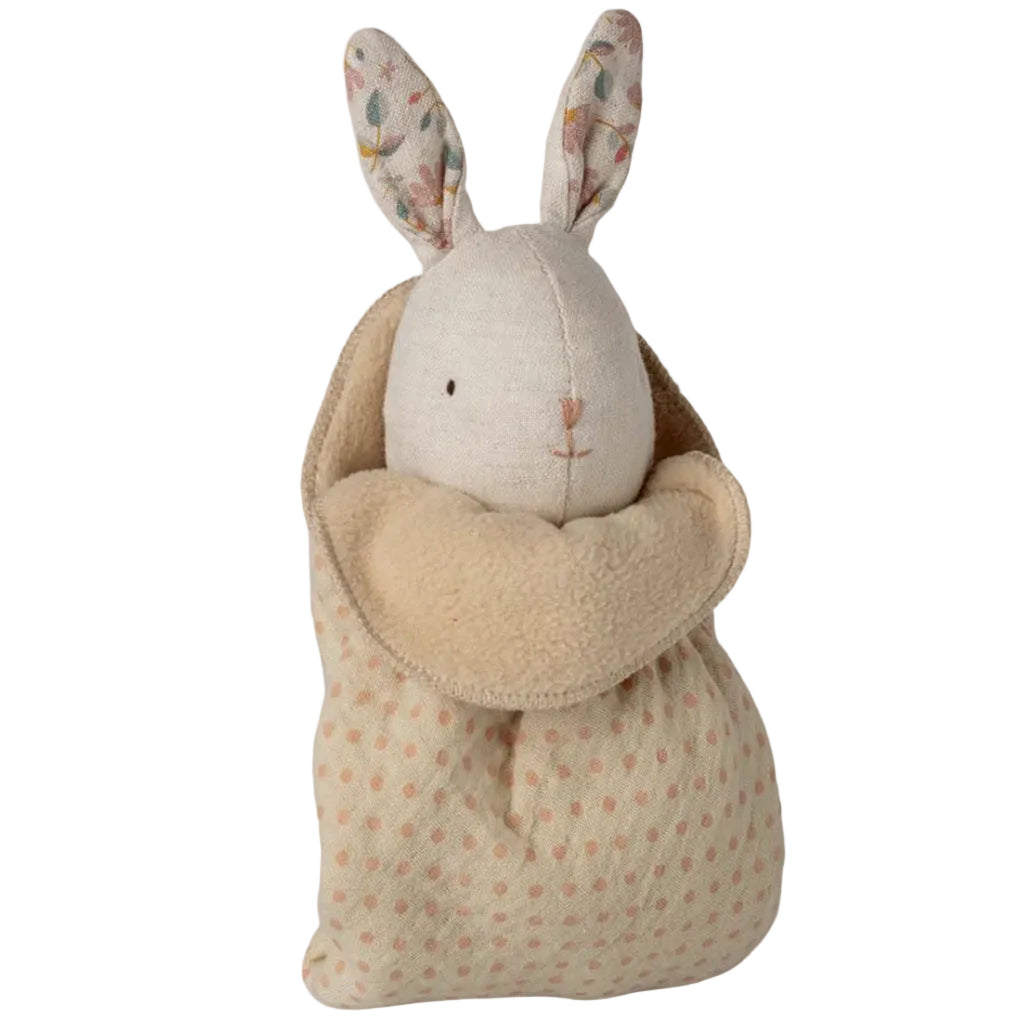 Maileg Lullaby friends, Kanin bamse, Mini - Natur