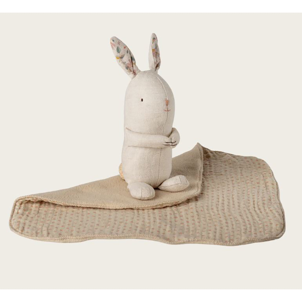 Maileg Lullaby friends, Kanin bamse, Mini - Natur