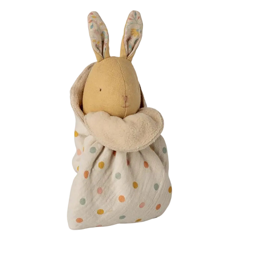 Maileg Lullaby friends, Kanin bamse, Mini - Cremegul