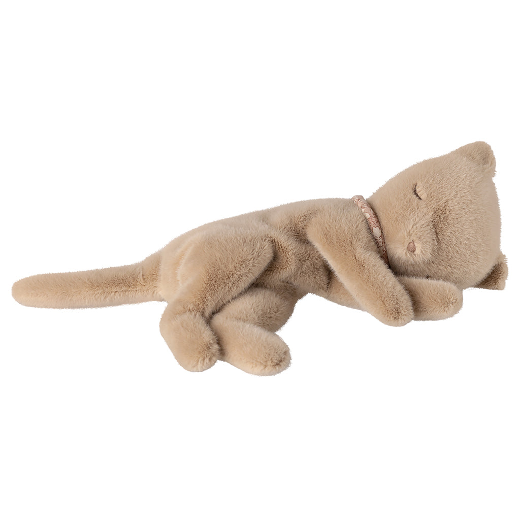 Maileg bamse, sovende killing, small - Fersken