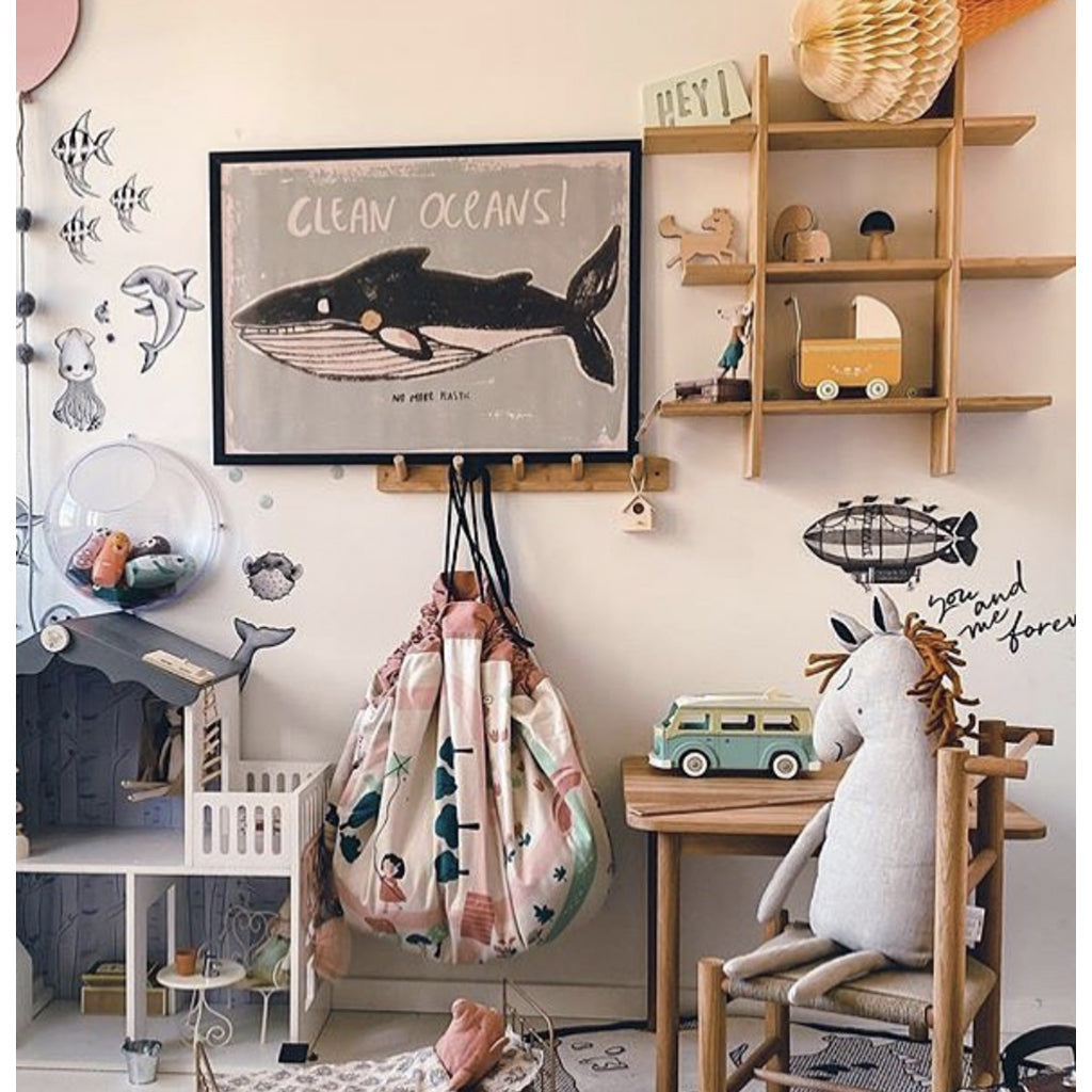 Studio Loco barneplakat, Clean ocean – 70 x 50 cm