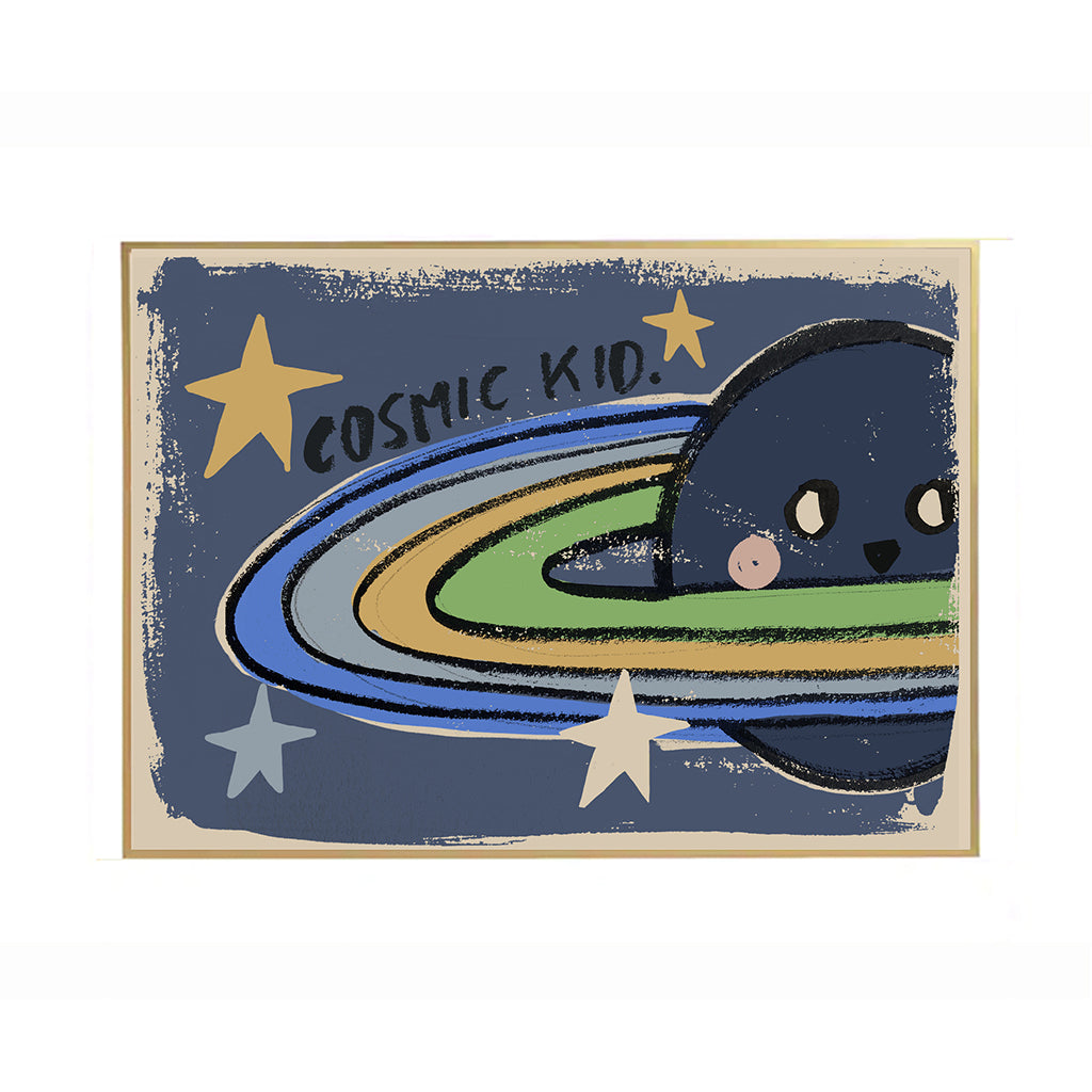 Lille billede af Studio Loco Cosmic Kid børneplakat