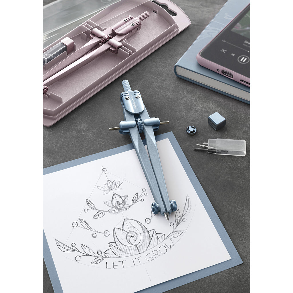 Faber-Castell, Grib passersett - Sky blue