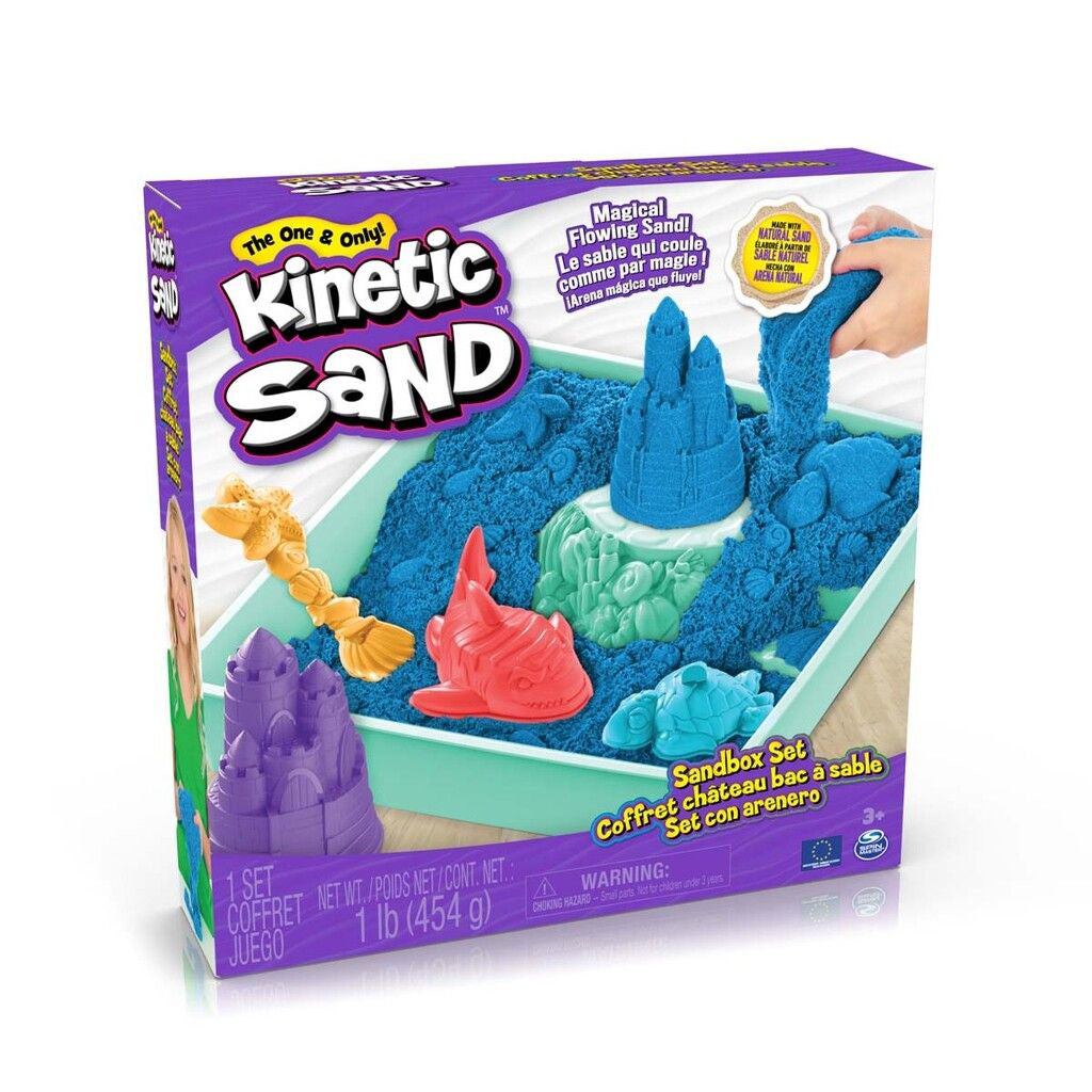 Kinetic Sand, Sandkassesett - Blå