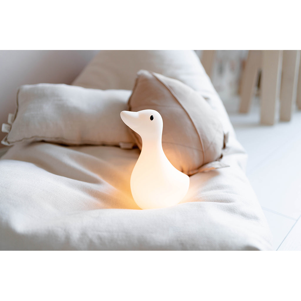 Flow Amsterdam Liva nattlampe, hvit