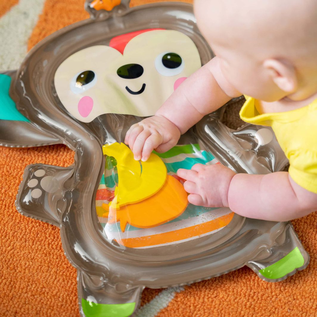 Bright Starts Babyleketøy, Aktivitetsmatte med vann - Hungry Monkey™