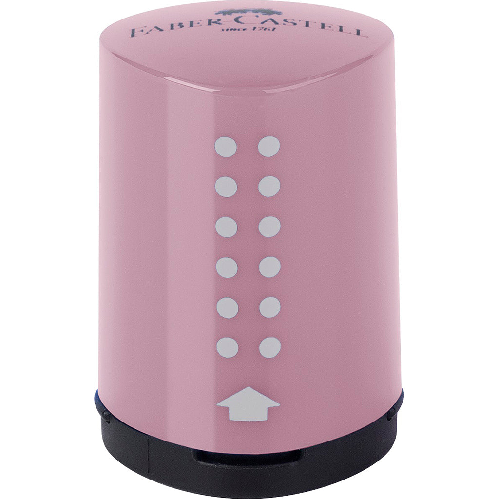 Faber-Castell Grip blyantspisser, mini - Rose Shadows