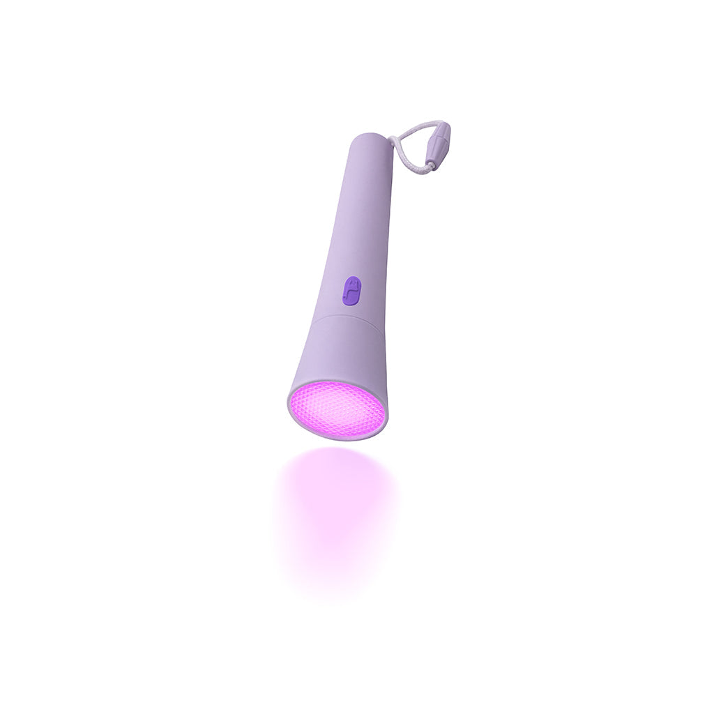 Lalarma Lommelykt, Oppladbar - Purple
