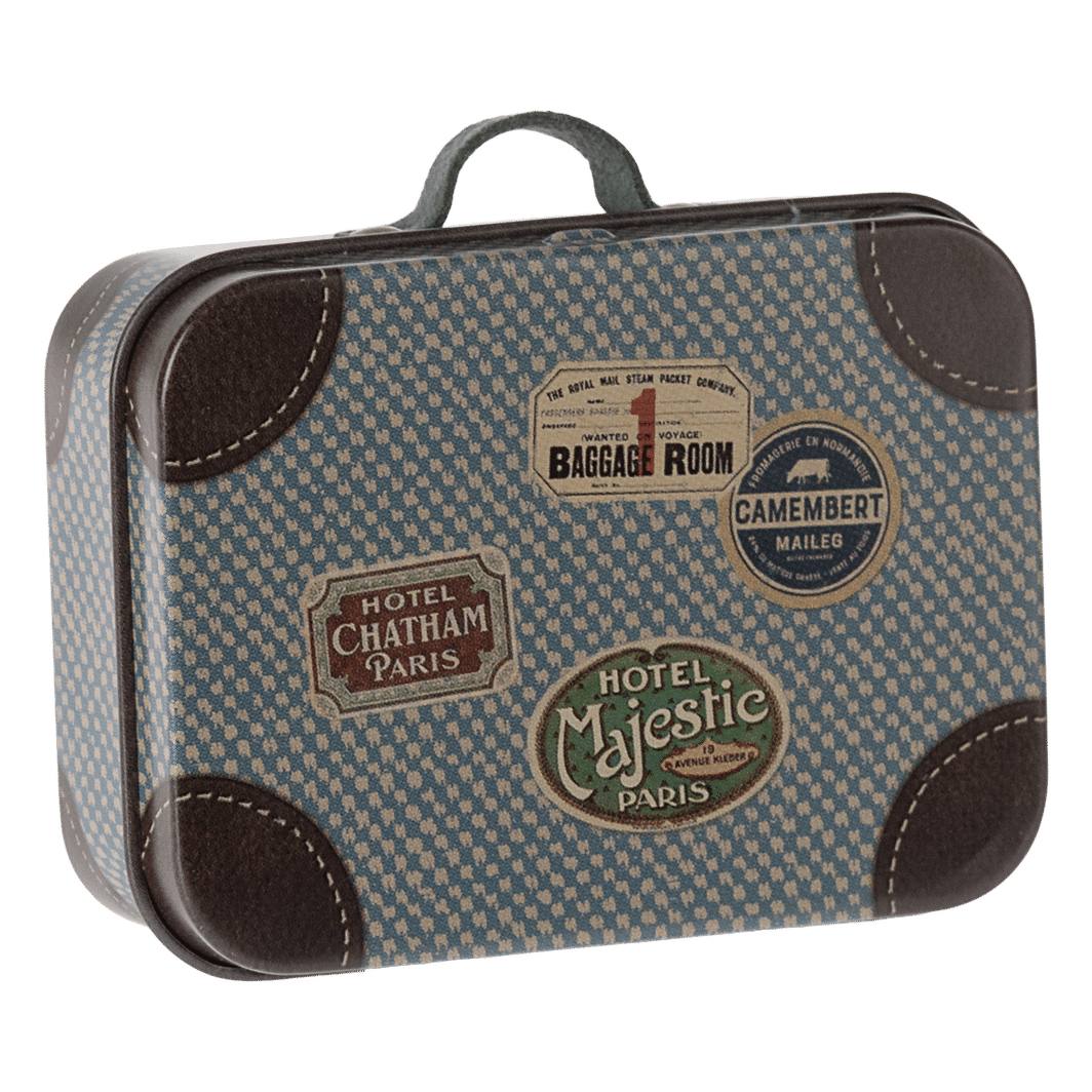 Maileg Koffert, Micro - Blå